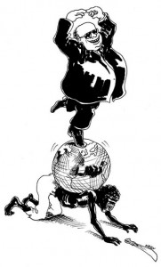 Caricature sur le FMI Caricature sur le FMI
