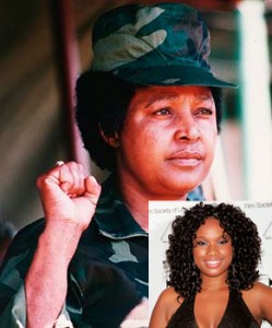 Winne Mandela et Jennifer Hudson Winne Mandela et Jennifer Hudson