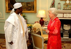 Umaru Musa Yar' Adua et la reine d'Angleterre Umaru Musa Yar' Adua et la reine d'Angleterre