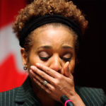 Michaëlle Jean émotive après le séisme haitien survenus en janvier 2010 Michaëlle Jean émotive après le séisme haitien survenus en janvier 2010