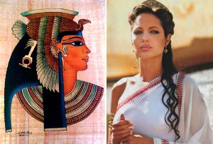 Angelina Jolie dans la peau de Cléopâtre Angelina Jolie dans la peau de Cléopâtre