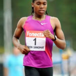 Caster Semenya Mokgadi Caster Semenya (née le 7 janvier 1991 à Pietersburg) est une athlète sud-africaine, spécialiste du demi-fond.