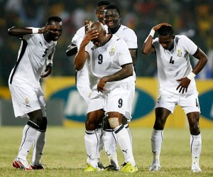 Les Black Stars du Ghana L'équipe du Ghana de football est constituée par une sélection des meilleurs joueurs ghanéens sous l'égide de la Fédération ghanéennee de football. Les joueurs de l'équipe du Ghana sont surnommés les Black Stars.