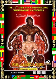 Mr. Afrique 2010 Mr. Afrique 2010
