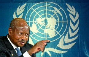 Ouganda demande un siège a l'ONU L'ensemble du continent africain, avec 53 États membres et une population de plus d'un milliard de personnes, n'a pas de représentation permanente au conseil de sécurité de l'ONU