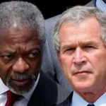 Kofi Annan et George Bush Kofi Annan et George Bush