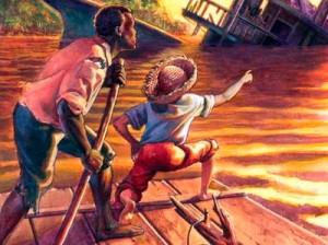 Les aventures de Huckleberry Finn Ce roman, très populaire auprès du jeune public dès sa parution, n'a cessé d'être le sujet de nombreuses critiques littéraires. Bien que la société dont il fait la satire remonte à un quart de siècle avant sa publication, il a provoqué, et continue de le faire, de nombreuses controverses.
