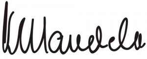 mandela-signature Signature de Nelson Mandela