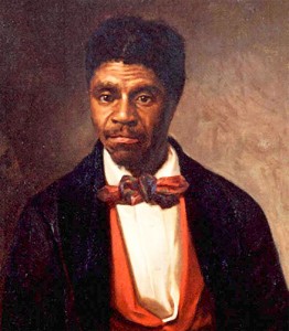 Dred Scott fut un esclave afro-américain né en 1795 en Virginie et mort le 17 septembre 1858. À la mort de son propriétaire Blanc, Dred Scott et son épouse devienne la propriété de la veuve du défunt qui leur refuse la liberté malgré l'interdiction de l'esclavage dans l'Illinois où ils habitent à cette époque. Dred Scott intente une action en justice contre leur maîtresse. Le jugement dure onze ans. En 1857, après plusieurs rebondissements, la Cour suprême des États-Unis refuse leur liberté à Dred et Harriet Scott. La cour prend fermement position en faveur de l'esclavage, déclarant, qu'un Noir, même libre, ne peut être citoyen des États-Unis. Les esclaves étaient une propriété, et les maîtres avaient la garantie du droit de propriété dans le cadre du cinquième amendement. Dred Scott fut un esclave afro-américain né en 1795 en Virginie et mort le 17 septembre 1858. À la mort de son propriétaire Blanc, Dred Scott et son épouse devienne la propriété de la veuve du défunt qui leur refuse la liberté malgré l'interdiction de l'esclavage dans l'Illinois où ils habitent à cette époque. Dred Scott intente une action en justice contre leur maîtresse. Le jugement dure onze ans. En 1857, après plusieurs rebondissements, la Cour suprême des États-Unis refuse leur liberté à Dred et Harriet Scott. La cour prend fermement position en faveur de l'esclavage, déclarant, qu'un Noir, même libre, ne peut être citoyen des États-Unis. Les esclaves étaient une propriété, et les maîtres avaient la garantie du droit de propriété dans le cadre du cinquième amendement.