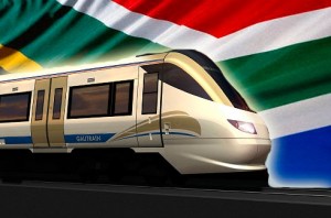 Le Gautrain À l'ouverture des travaux en 2006, le Gautrain est considéré comme le plus grand chantier ferroviaire d'Afrique