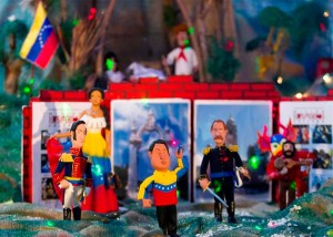 Hugo Chavez et la crèche de Noel Sous Hugo Chavez, d'après les chiffres de l'UNESCO, l'analphabétisme a été éradiqué au Venezuela.