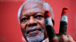 kofi-annan-demission Plusieurs personnes nommait le mandat de Koffi Annan : Mission Impossible