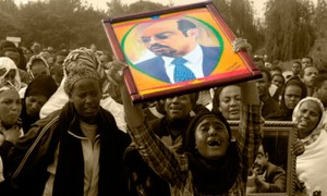 meles-zenawi-mort Depuis la mort du premier ministre éthiopien Meles Zenawi, officiellement survenue le 20 août, la capitale nationale Addis Abeba vit au ralenti.