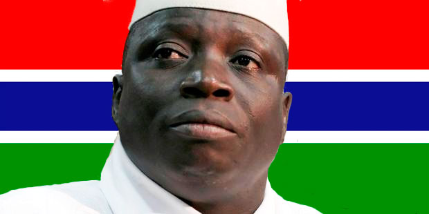 yahyajammeh Malgré les critiques dues aux violations des droits et libertés des Gambiens, Yahya Jammeh bénéficie d'un fort soutien pour avoir présidé à une forte croissance économique, ainsi qu'à la construction de routes, d'écoles et d'hôpitaux