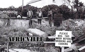 Africville a été désigné lieu historique national du Canada en 1996 en représentant l’apparition des afro-canadiens dans la province et un symbole durable de la nécessité de conserver les institutions afro-canadiennes.