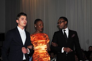 Clothilde N' Dri habillée par Issa Sorogo du groupe AMA Design