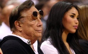 Donald Sterling, propriétaire des Clippers et sa compagne